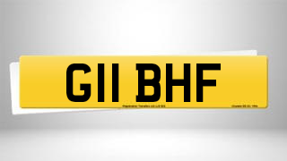 Registration G11 BHF